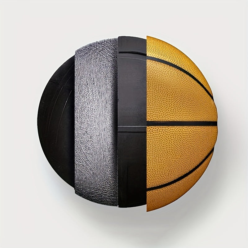 Pump Sold Separately, MOACTIV A Special White Basketball for Your Son, Or a Pump, Ideal Gift for Some Special Occasions Such As Birthdays, Anniversaries, Christmas, Engraved Basketball Encouragement Basket International Standard Size