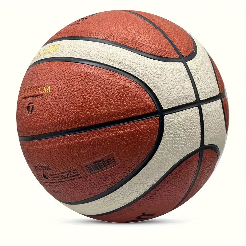 Size 7 Competition Basketball, Premium PU Composite Material, Suitable for Indoor And Cement Courts, Professional Training Ball for Men And Women