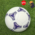 Classic No. 5 Football, Using Seamless Heat Bonding Technology, Thickened, Non-Slip and Wear-Resistant, High Elasticity- Suitable for Adult Training and Competition, Professional Football with Free Inflator Needle and Net