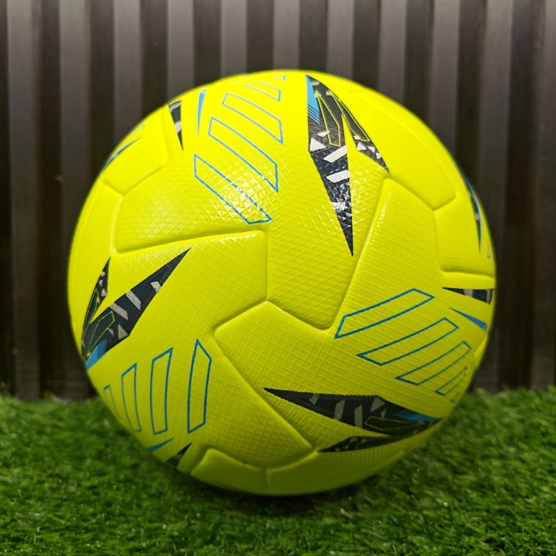 Standard No. 5 Soccer Balls, High-Quality Faux Leather, Seamless Heat Bonding, High Elasticity, Wear Resistance, Anti-Slip, Protective Football, Specially Designed for Adult And Youth Training And Competition