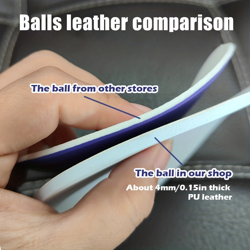 Adult Professional Competition Training Hot Bonding Soccer Balls Adopts High-Quality Materials, Thickened Faux Leather, Seamless Hot Bonding Process, High Elasticity, Wear Resistance, Waterproof And Protective, a No.5 Football