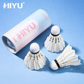 3-Pack, Huan Yu Brand Badminton, Stable Flight Performance, Classic And Durable, Entry-Level Training, Suitable for Family And School Entertainment