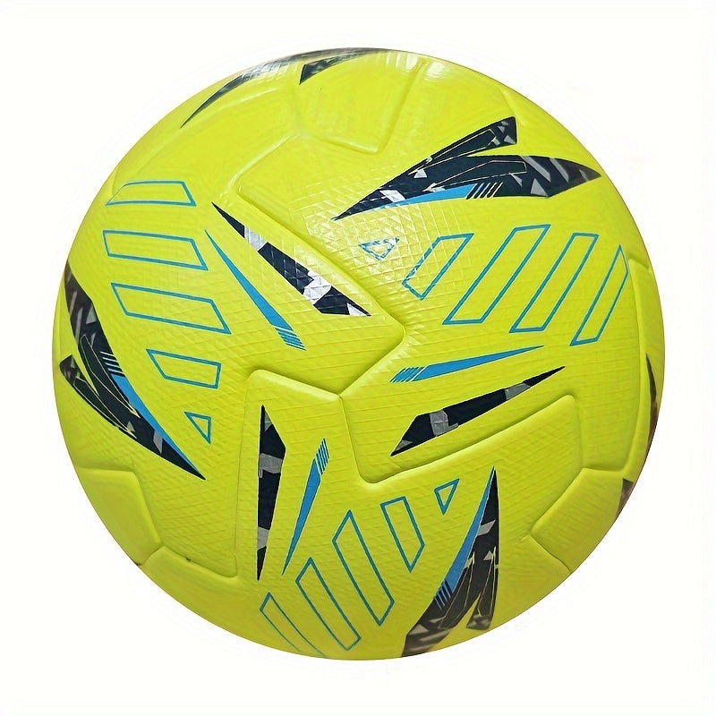 Standard No. 5 Soccer Balls, High-Quality Faux Leather, Seamless Heat Bonding, High Elasticity, Wear Resistance, Anti-Slip, Protective Football, Specially Designed for Adult And Youth Training And Competition