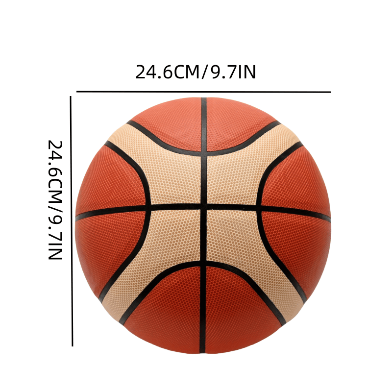 High-Quality PU Size 7 Basketball, Suitable for Adult and Student Games and Training